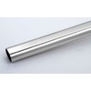 Wardrobe Rail Oval Nickel-Plated Metal Length 900 mm 22 x
