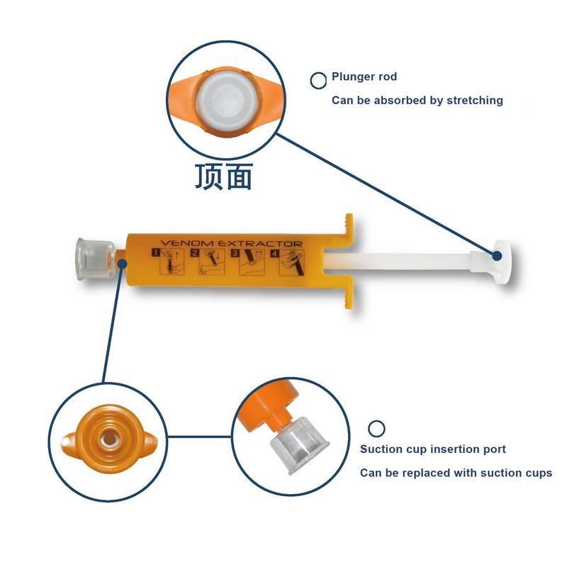 Bite Sting Extractor Kit Suction Tool Pump Insect Bug Bee