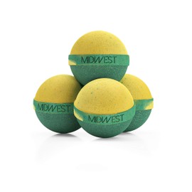 Grapefruit Tangerine Luxury Bath Bombs -Set of 10 - Extra Large - 4.5oz