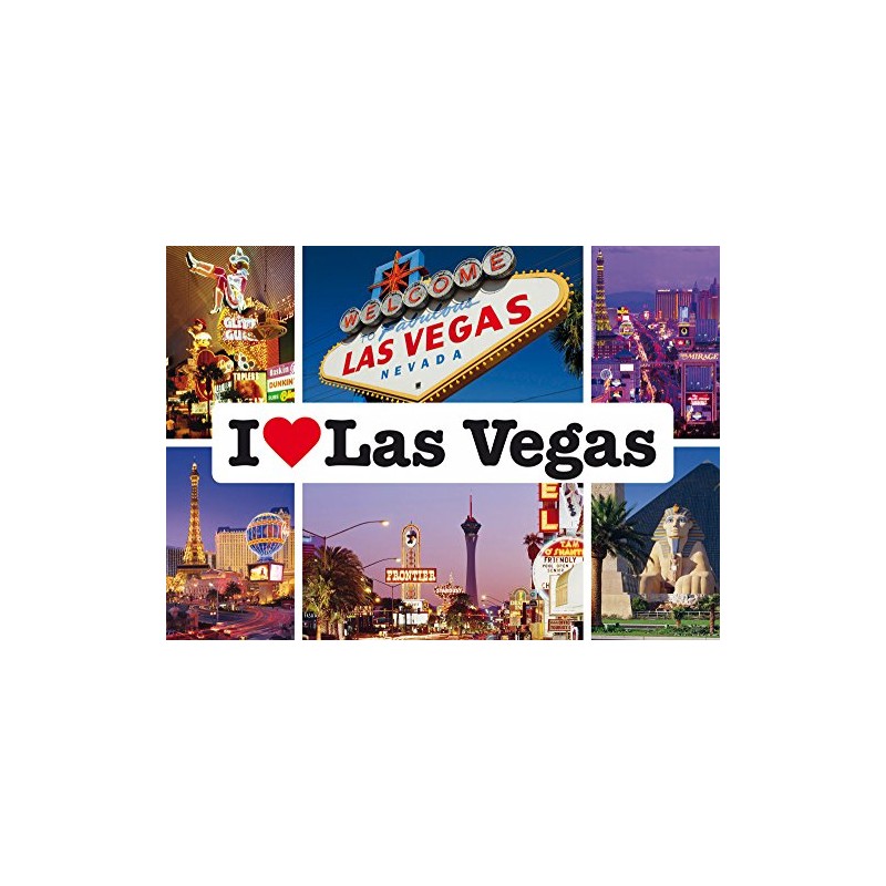 Schmidt Jigsaws I Love Las Vegas (1000 Pieces)