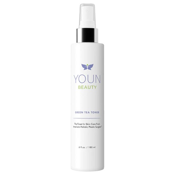 YOUN Beauty Green Tea Toner Face Mist Spray, 180 ML