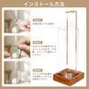 AdLife Ash-Free Hanging Incense Stick Holder Incense Burner Glass Brass