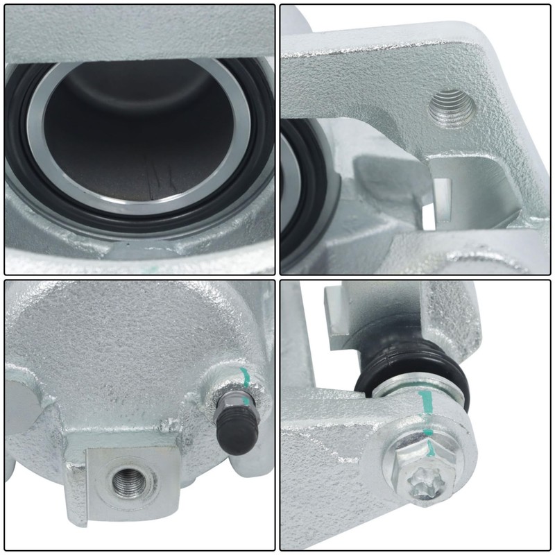 munirater 2Pcs Front Brake Calipers with Bracket Replacement for Liberty