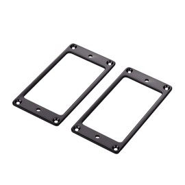 ERYUE Bezel for Pickups for Musical Instruments 2 Pickup Mounting Rings for Humbucker Pickups Cover Frame Set Replacement for LP Guitars