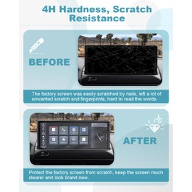 CDEFG 2PCS for 2026 Honda Passport Screen Protector for 2026 Honda Passport RTL/TrailSport/TrailSport Elite 12.3-inch Nano Screen Cover 2026 Passport Accessories HD Clear