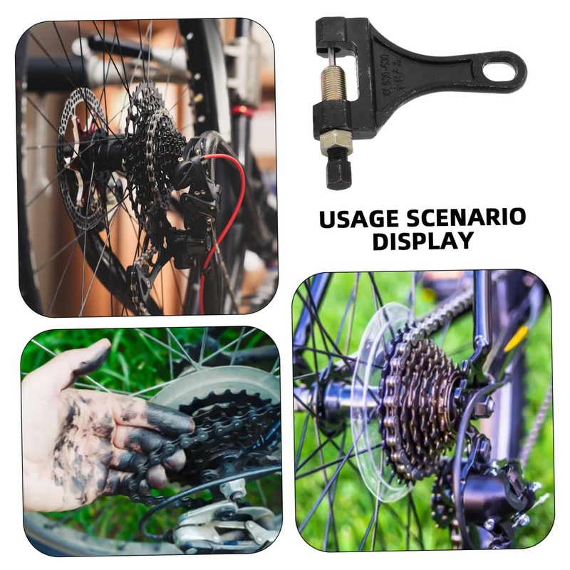 ABOOFAN Heavy Duty Chain Breaker Tool for Motorcycle and Bicycle