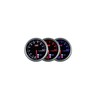 AUTOGAUGE AGTASMSWL270-80PK PK80 Tachometer, Black Face 3 Color LED, With
