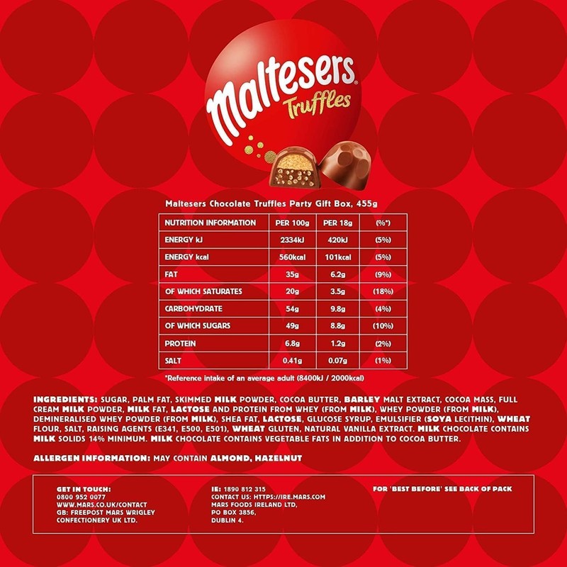 Maltesers - Truffle Ultimate Gift Pack 455g with Best Dad