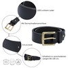 Gusti Leather Belt - Jori Simple Leather Belt with Golden