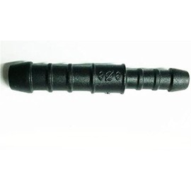 8mm-6mm PLASTIC BARBED REDUCER ADAPTER HOSE CONNECTOR FUEL PIPE JOINER REPAIR