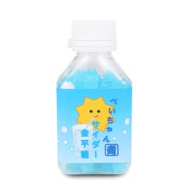 Konpeito Traditional Sugar Confections in Mini Bottle, Cider Flavor Estala