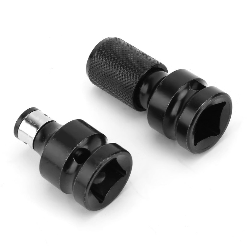 Impact Wrench Bit Adapter, 2 Pieces Bit Holder Socket Adapter,