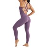 LOVESOFT Women's Sleevesless Bodysuit Dance Unitard, Backless Bodycon Rompers Jumpsuits