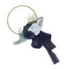 Artificial Succulents Wreath Iron Foam Greenery Wreath Portable Bridal Wreath