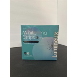 Lumineux Enamel Safe Peroxide Free Teeth Whitening 28 Strips 14 Treatments
