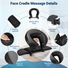 Hdenmist Face Down Tabletop Massage Kit with Hand Rest Pad