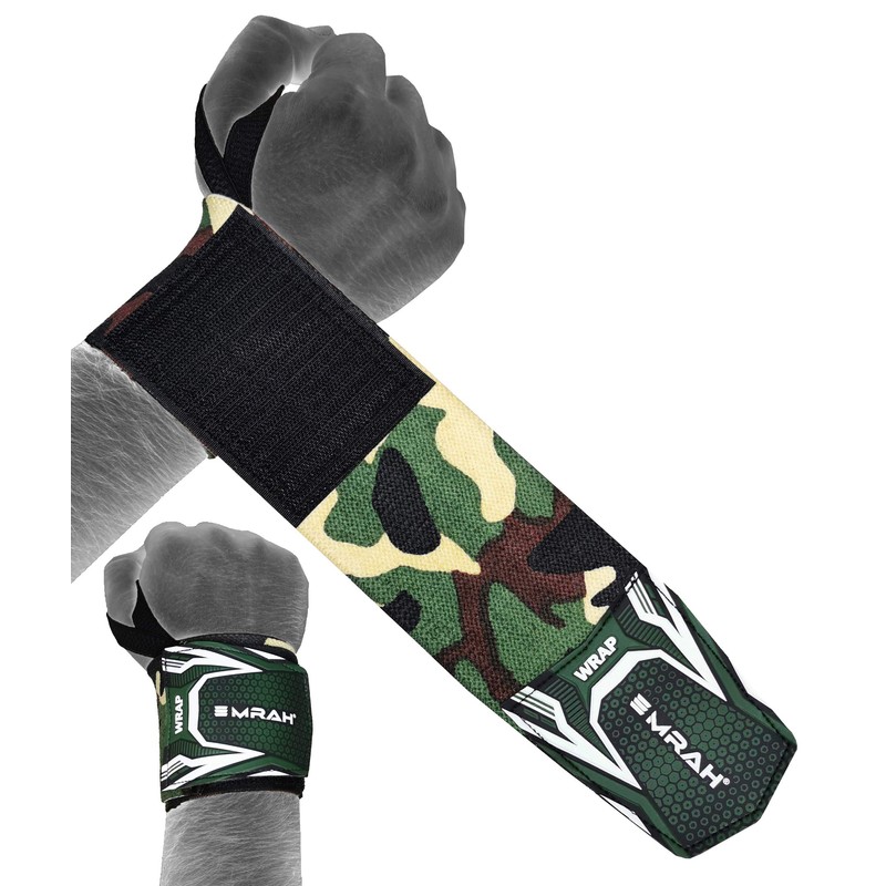 EMRAH Weight Lifting Wrist Wraps Gym Straps Bodybuilding Power Training