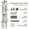 HASTHIP® Estacas de Soporte para Plantas jardín - Soportes plástico