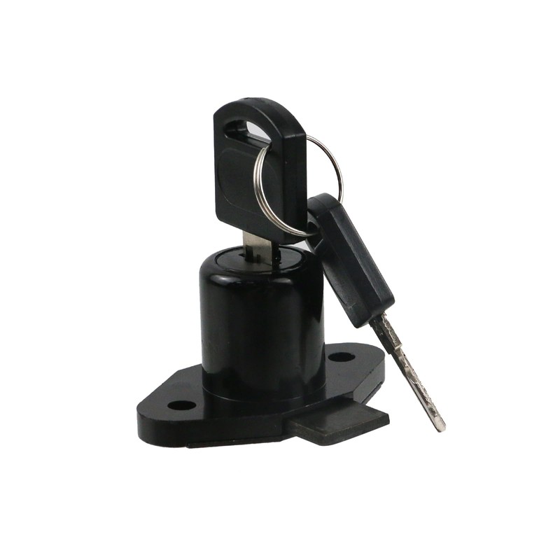 Chinflly Desk Cabinet Lock,Antique Black Drawer Dreeser Cabinet Lock with