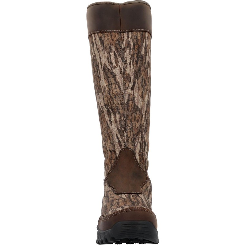 ROCKY Kids Spike Waterproof Snake Boot, Mossy Oak Bottom Land,