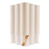FOOGO Green 100x 8oz Disposable Paper Coffee Cups, FSC® Certified,