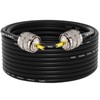 YOTENKO CB Coax Cable 40FT, PL259 Coax 50 Ohm, RG58