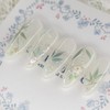 Fresh Leaf Handmade Nail Tips - Oval / 프레쉬 리프