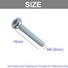 TERF® M6 X 16mm Pozi Pan Machine Screws M6 (6mm)