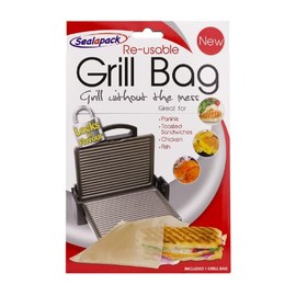 Non-Stick Grill Bags (2 Pack) – Reusable BBQ & Oven Mesh Bags for Easy, Healthy Cooking