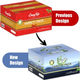Cozy Up 100-Count Variety Pack Tea, Compatible with Keurig Brewers, Includes Green, Black, Jasmine, Earl Grey, English Breakfast, Oolong, Peppermint, Matcha Green & 2 Seasonal Select Tea