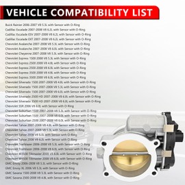 PEYU Electronic Throttle Body for Chevy Avalanche 2007-2008, for Express 2500 2008, for Silverado 1500 2007-2008, for GMC Sierra 1500 2007-2008,for Hummer H2 2008 4.8/5.3/6.0/6.2L 12580760 12679524
