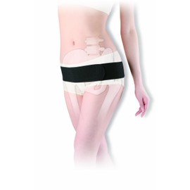 Thin Slim Pelvic Belt Black