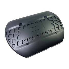 IBESTWOLF Rear Spare Tire Cover for 2007-2014 Toyota FJ Cruiser 4.0 w/o Back Up Camera Black Hard Plastic Spare Tire Cover PT218-35090