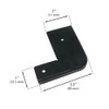 RV Slide Out Corner Cover, Plastic Corner Cover Trim for