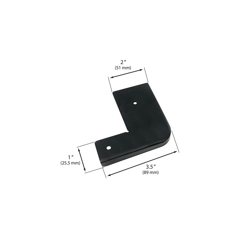 RV Slide Out Corner Cover, Plastic Corner Cover Trim for
