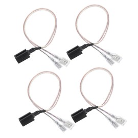 KOMBIUDA 4pcs Car Speaker Wiring Harness Adapter for High Pitched Plug for Easy Installation Non Destructive Modification Enhanced Audio Quality Compatible with Subwoofer and Speaker
