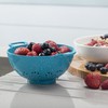 Zeal G209A Melamine Colander, Aqua,15cm