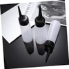 FOMIYES 3pcs Refillable Container Hair Dye Measuring Bottle Condiment Bottles