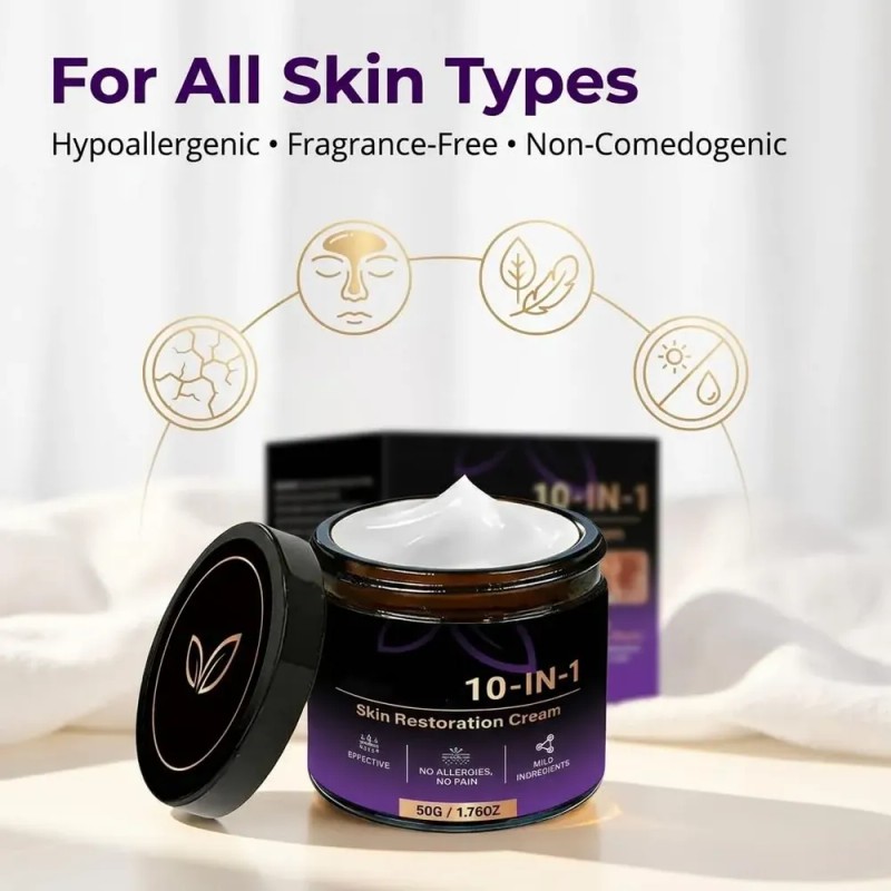 Biotin 10-in-1 Skin Restoration Cream, 2026 New