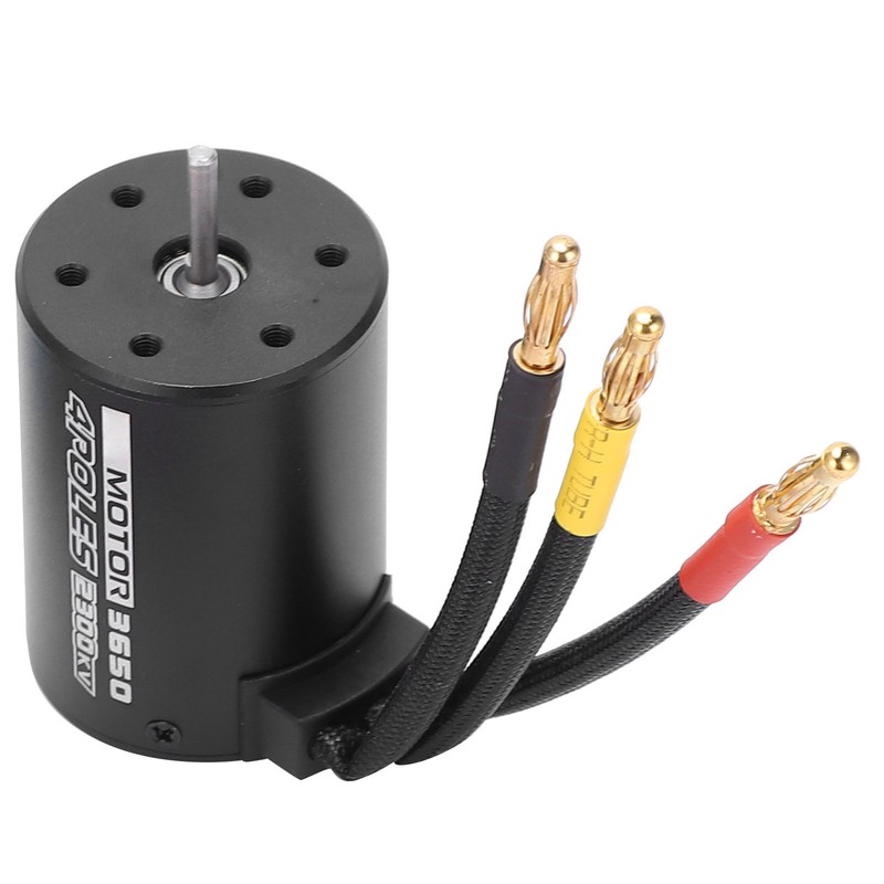 3650 2300KV+120A Durable Brushless ESC Kit Suitable for 1/10 RC