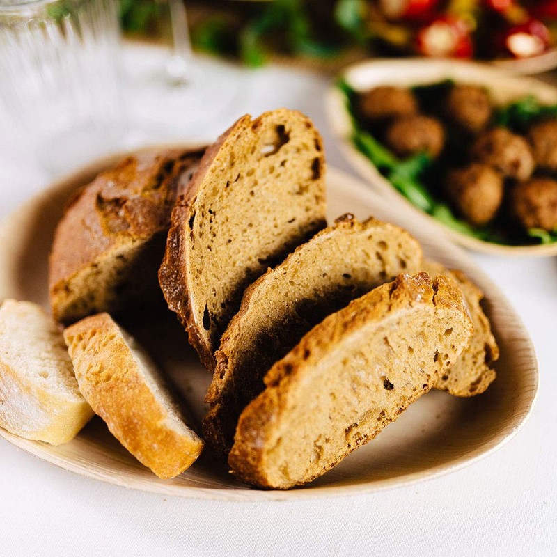 GREENBOX Palmware - High-Quality Palm Leaf Tableware, Pack of 25