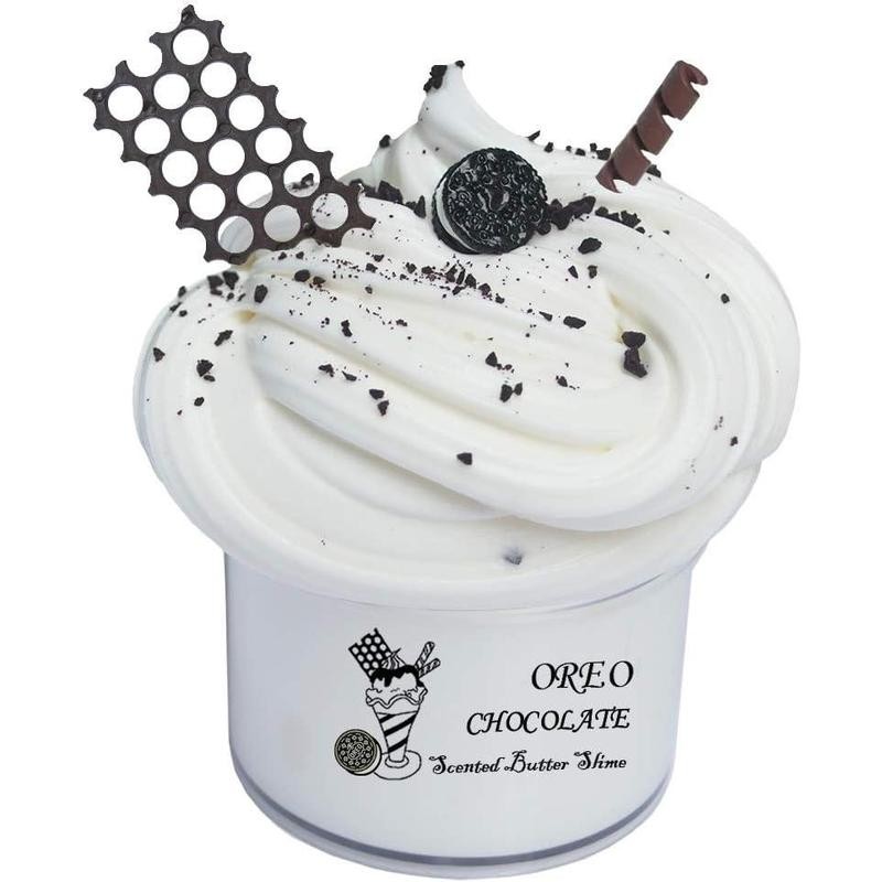 Rainbow Cloud Slime,Non-Sticky and Super Soft Scented Slime,Stress Relief Toy