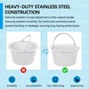 GQNDGN Skimmer Basket Handle Replacement, 2 Pack Fits Hayward SP1091