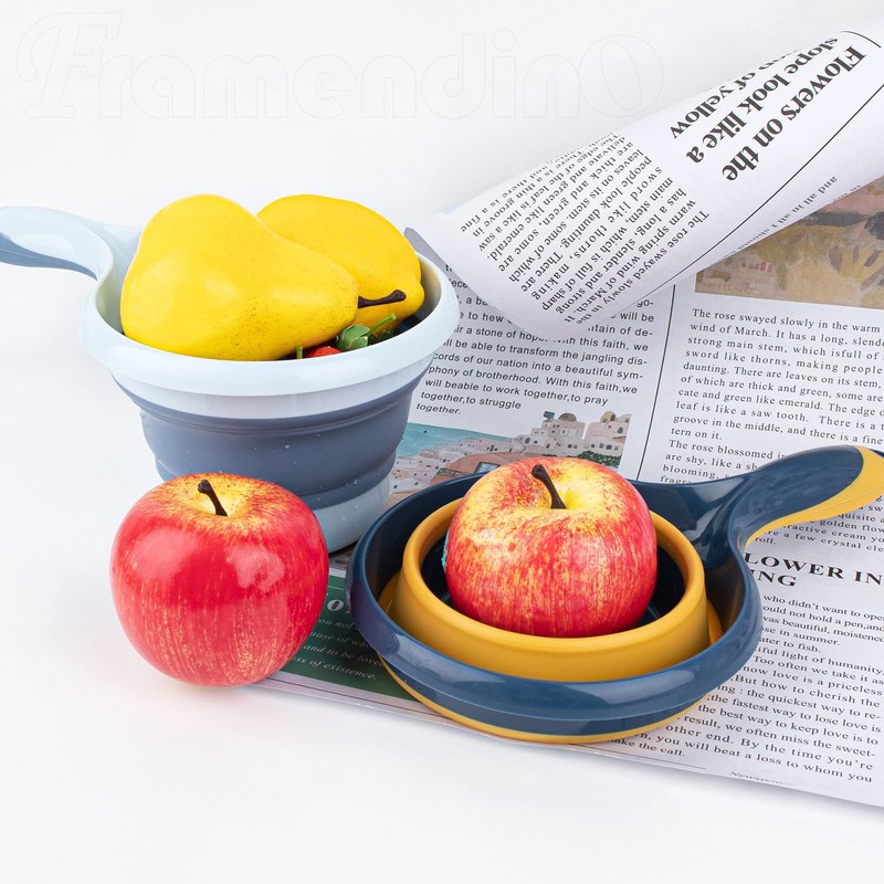 Framendino, 2 Pack Folding Water Ladles Collapsible Kitchen Water Scoop