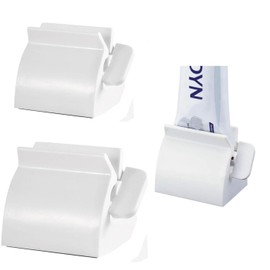 2 Pack Toothpaste Squeezer Rolling Tube Toothpaste Seat for Bathroom Accessories