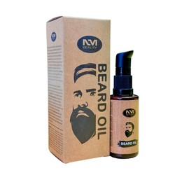 Professional Beard Oil 50ml, Light & Non-Greasy, Dry Conditions, For Brittle Beard Hairs & Nourishes Skin, Almond & Argan Oil- For Men, Barbers & Hairdressers