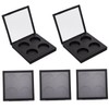 Mikinona 5pcs Magnetic Buckle Empty Eye Shadow Cases for Diy