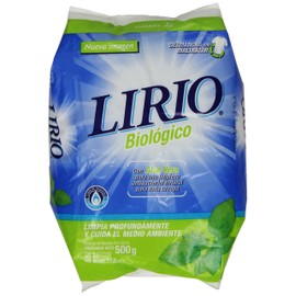 Lirio, Powder Enzymatic Detergent with Aloe Vera, Phosphate Free, 500 g, 17.64 oz