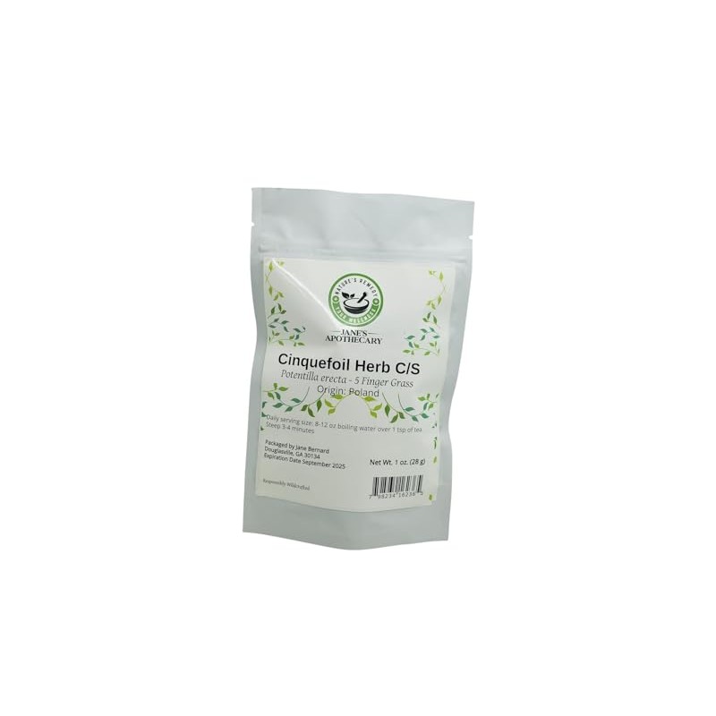 Jane Bernard Cinquefoil Herb (Potentilla erecta) - 5 Finger Grass