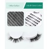 Eyelashes, Cat Eye Extensions, Cluster Lashes, Individual Eyelashes, Natural C-Curl
